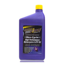 Load image into Gallery viewer, Royal Purple MAX CYCLE Synthetic Motorcycle Engine Oil 10W30 946ML