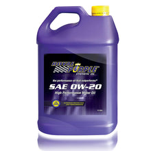 Load image into Gallery viewer, Royal Purple SAE MOTOR OIL 0W20 5 LITRE