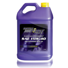 Load image into Gallery viewer, Royal Purple SAE MOTOR OIL 15W40 5 LITRE